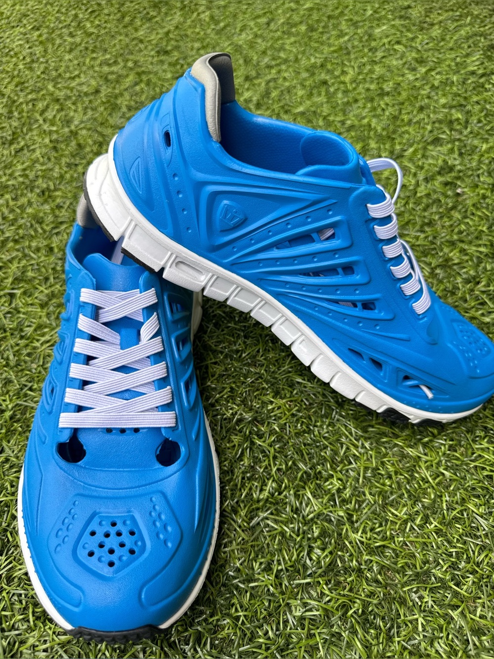 Crosskix Hybrid Water Shoes Blue White Men Size 9 New